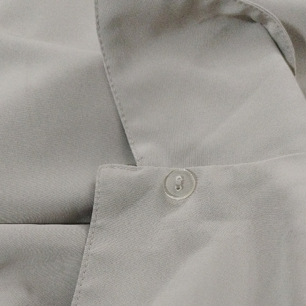 Notations Beige Button-Up Blouse - image 6